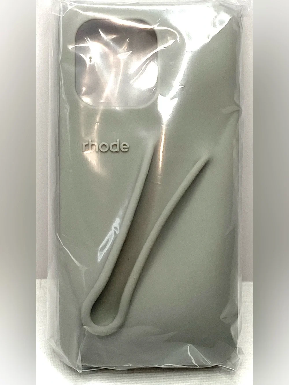 RHODE Phone Case Lip Case Box in Sage Green